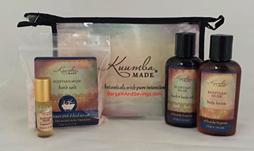 Kuumba Made Four (4) Treasures Collection Gift Set (Egyptian Musk)