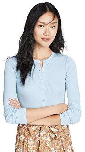 Fleur du Mal Women's Henley Long Sleeve Bodysuit