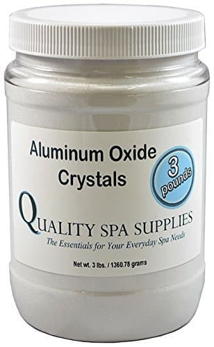 Aluminum Oxide Crystals - Microdermabrasion Crystals - 120 Grit, Pure White, 3lbs