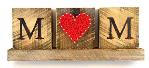 Heart gift for your Mom. A unique and special gift for Mom on Mother's Day or her birthday or just because! A thoughtful gift from the kids.