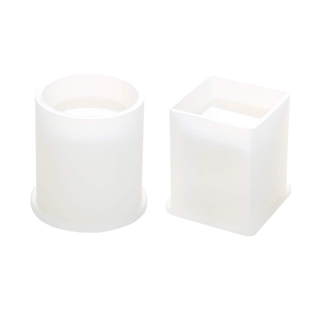 Boerni 2 Pack Silicone Resin Molds Moulds Crafting Kit Jewelry Making Set for Jewelry Casting, DIY Pen Holder