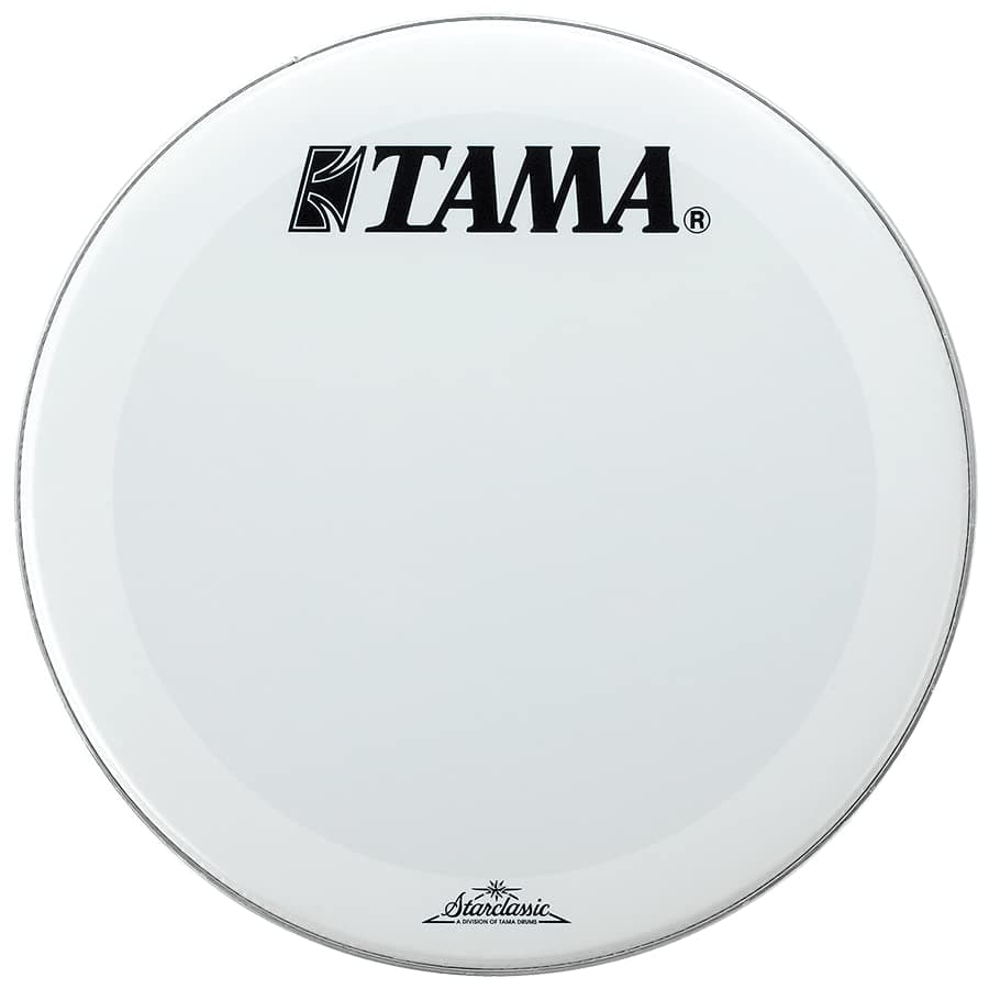 Tama SW22BMTT Bass Drum Resonant Head 22 Inches White with Logo