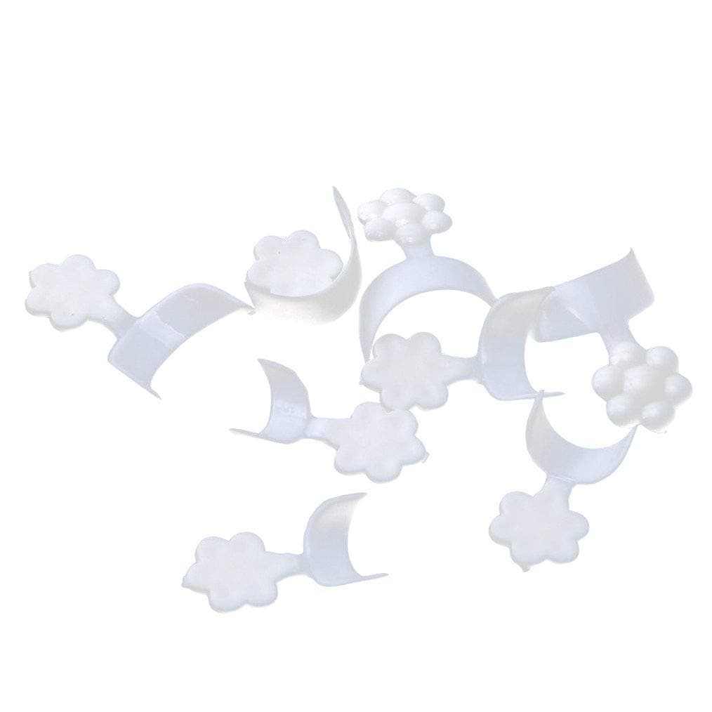 Cngstar Professional Plastic French Nail Tips White Half Cover Artificial False Nail UV Gel DIY Nails Manicure Salon Tools