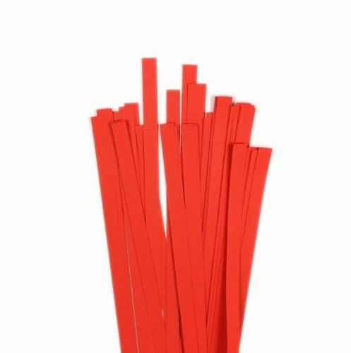 Karen Marie Klip Quilling Paper Strips Red, 10 x 450 MM 120 g / M2. 200 Stripes BIG PaCK