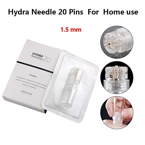 KYTRIBE Skin Care Device Special Skin Derma Stamp Pen Micro needle Screw Titanium Hydra Needle (Hydra 20 (1.5mm))