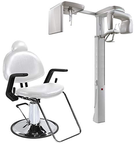 Dental Examination Chair for X-Ray, Dental Office Chair, White