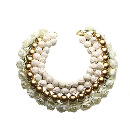 AakarShana Jewels Traditional Indian Look Hair Accessories Best Match For Bollywood Dance Looks Like Natural Flowers Party Accessories for Weddings Proms Parties or Other Occassions