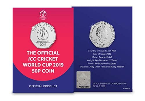 The Official ICC Cricket World Cup 2019 50p