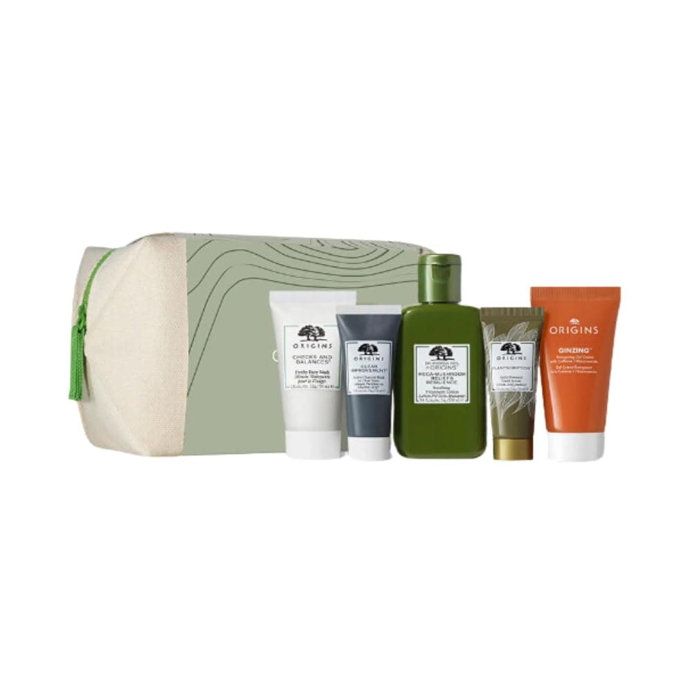 Skincare Gift Set: Cleanser, Toner, Mask, Serum & Moisturizer