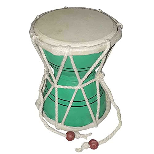 Damru Percussion Indian Music Instrument Damaru Folk Bhajan Kirtan Pooja