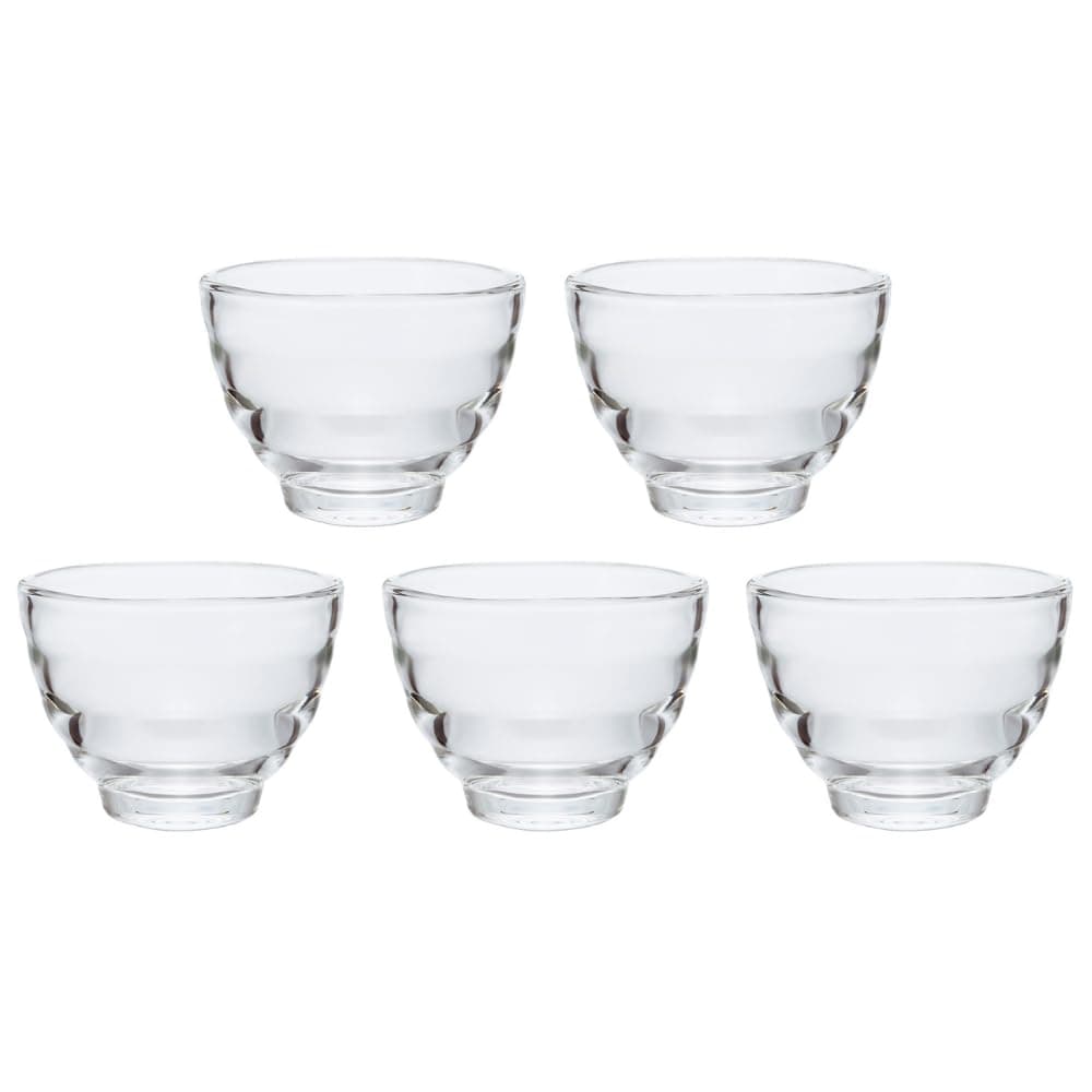 Hario HU-3012 Heat-Resistant Glass Cups, Set of 5