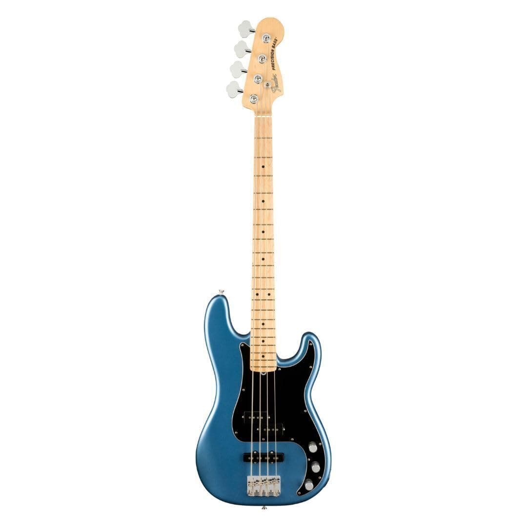 American Performer Precision Bass, Satin Lake Placid Blue, Maple Fingerboard