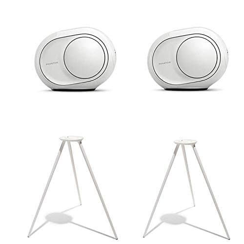 Devialet Phantom Reactor 900 Watts - 98 dB Dual System Bundle with (2) Devialet Legs in White (4 Items)