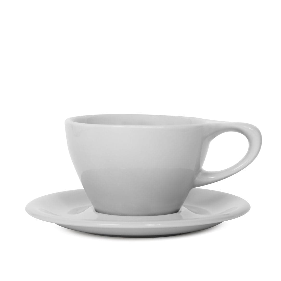 notNeutral Lino Porcelain Cup & Saucer Small Latte 8 oz (8 oz, 1)