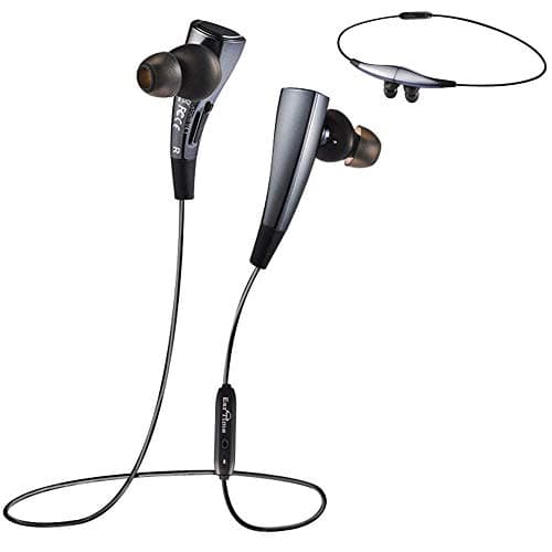 EarTime G11 Bluetooth 4.1 Stereo Headphones Wireless Lightweight Sports Headset In-Ear Volume Control Noise Cancelling Earbuds for iPhone6,iphone7,SE,iPad,LG,Samsung and Android Smartphones