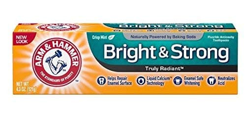 ARM & Hammer Bright and Strong TRULY RADIANT Toothpaste 4.3oz