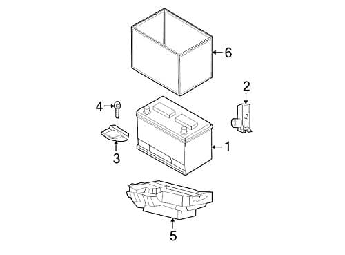 Mopar BBAH7800AA, Battery