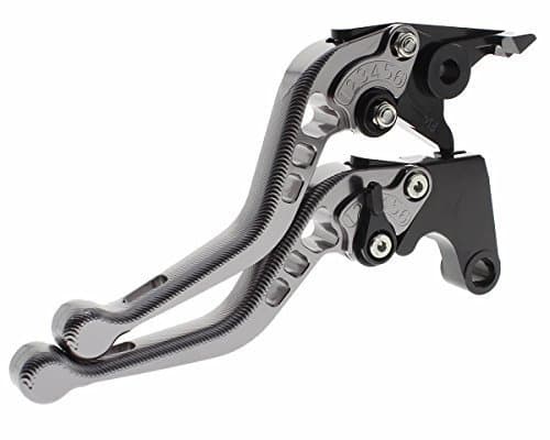 RzmmotorMotorcycle 3D Texture Aluminum Short Brake Clutch Levers Compatible with CBF1000/A 2010-2013