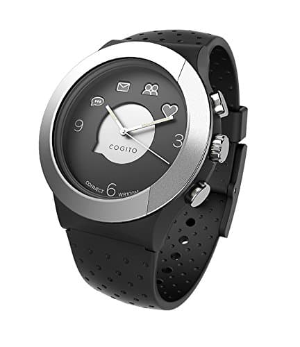 Cogito Fit Silicon Watch - Black/Silver
