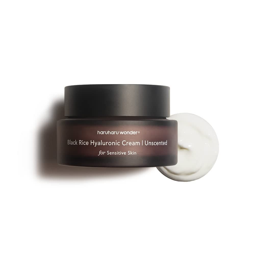 wonder Black Rice 10 Hyaluronic Cream Unscented, 1.6 fl oz, Vegan, Cruelty-Free, Korean Skincare