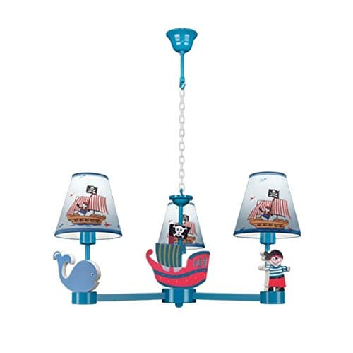 Tisva Lil Pirate CP3004P 120-Watt Chandelier (Blue)
