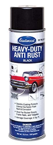 Eastwood Heavy Duty Anti Rust Aerosol Black for Bare Metal Painted Surfaces 13.5 oz
