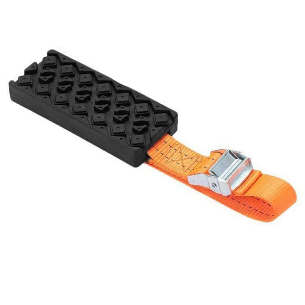 Joleritc Car Recovery Traction ds Mud Sand Snow Tire Ladder Off-Road Vehicle Emergency Tracks Chain Non-Slip Traction Mat