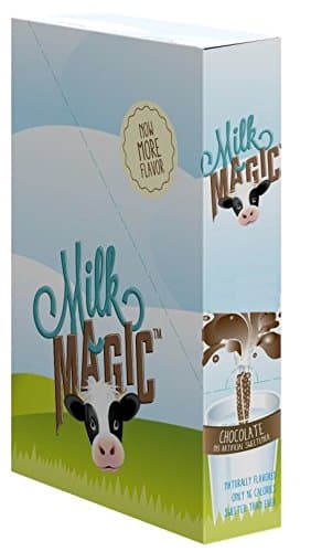 Milk Magic Milk Flavoring Magic Straws Assorted Flavors (Chocolate, 56 Count)