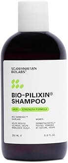 Bio-Pilixin® Hair Strength Shampoo For Women | Strengthens Hair, Eliminates Greasiness, Balances Scalp, Dermatologically Tested, Made in Denmark, 250 mL / 8.8 Oz