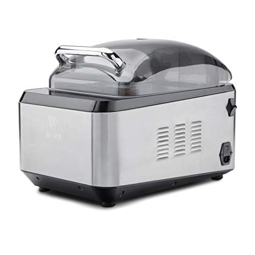 Chamber Vacuum Sealer by Vesta Precision - Chamber Vac Pro I | Powerful 580-Watt Dry Pump | 10-Inch Seal Bar | Innovative Bubble Top Design | Perfect for Small Restaurants and Food Trucks