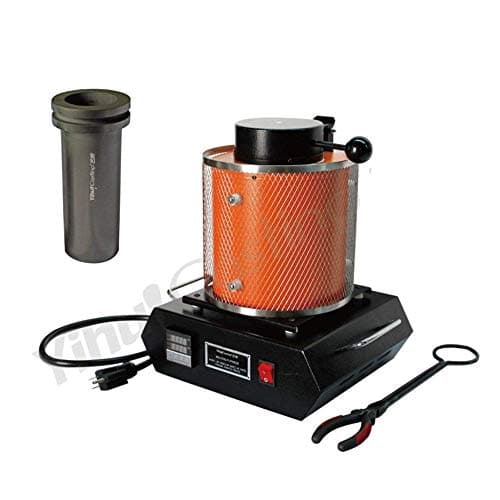 LOSITA Gold Copper Silver 1kg Capacity 110v/220v Portable Melting Furnace, Electric Smelting Equipment