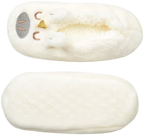 Fuzzy Babba Women's Critter Slipper Socks, Aqua Owl Aqua Owl, S/M fits Shoe Size: 5.5-7.5