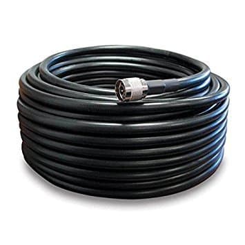 Mountanya LMR- 400 Coax Cable with N-Male Connector - 50 Meters