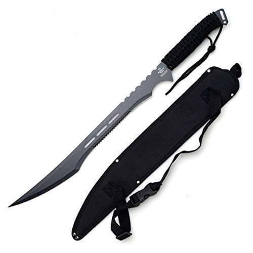 Snake Eye Tactical Fantasy Sword w/Nylon Sheath Machete Outdoors Camping