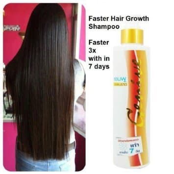 3 X Long Hair Fast Growth Shampoo Helps Your Hair to Lengthen Grow Longer 265ml