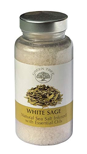 GREEN TREE CANDLE 5055280604153 White Sage Sea Salt Aroma Burner