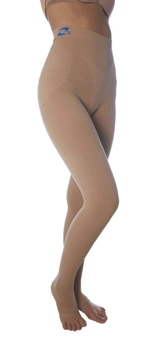 Flat knit Lipedema, Lymphedema support slimming compression leggins (Kl1 18-21 mmHg)