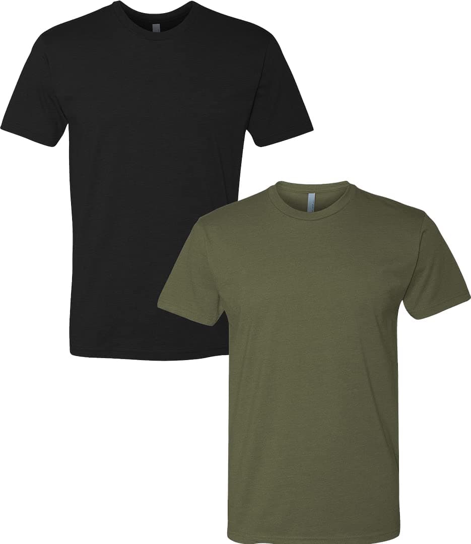 Next Level Apparel Mens (N6210) Black/Military