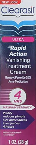 Clearasil Ultra Rapid Action Treatment Cream Vanishing 1 oz