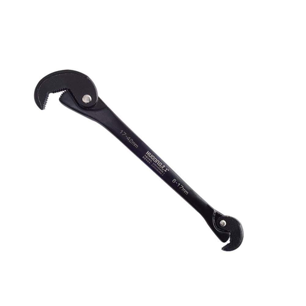 Adjustable Double-Head Wrench Multi-Function Magic Wrench 8-42mm Adjustable Purpose Spanner Tools Universal Wrench Quick Snap Grip Wrench 1 Pc