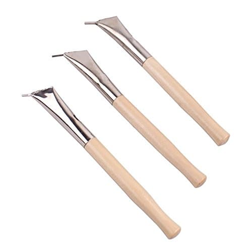3pcs/set Stainless Steel Clay Sculpture Batik knife Pen Wax Pottery Craft Tool