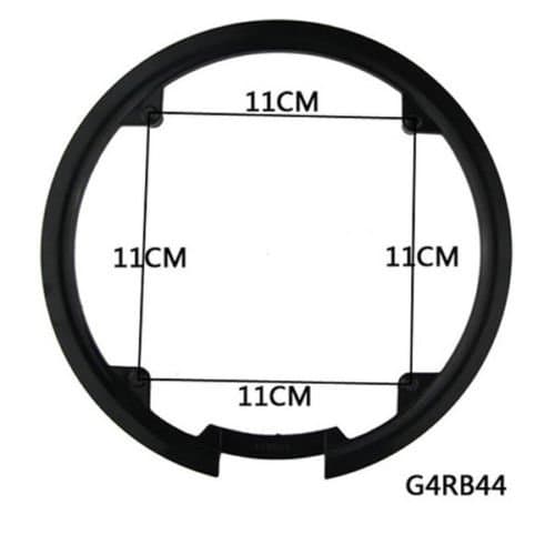 Daiky Bike Chainring Sprockets Cranksets Guard Protector 44T 4 Bolts 110mm