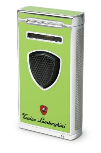 Tonino Lamborghini Pergusa Green Torch Flame Lighter