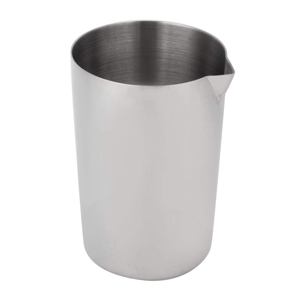 AUNMASSilver Cocktail Shaker Tin, 500ml Stainless Steel Mixing Glass Cocktail Shaker Mixer Drink DIY Tools for Home Wedding Party