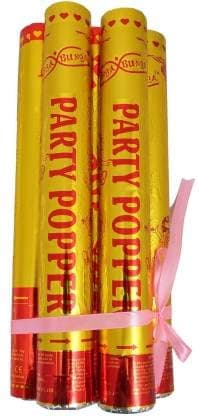 Haven's treasure Birthday Paper Sparkle Shooter, 6 Piece, Multicolour, Kid