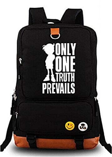 Siawasey Detective Conan Anime Cosplay Luminous Backpack Daypack Bookbag Laptop School Bag