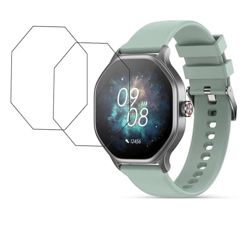 DVTECH® Pebble Hive Compatible Smartwatch Screen Protector Flexible Unbreakable Scratch resistance (Pack of 02)