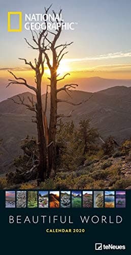 National Geographic Beautiful World 2020: Wandkalender (hoch)