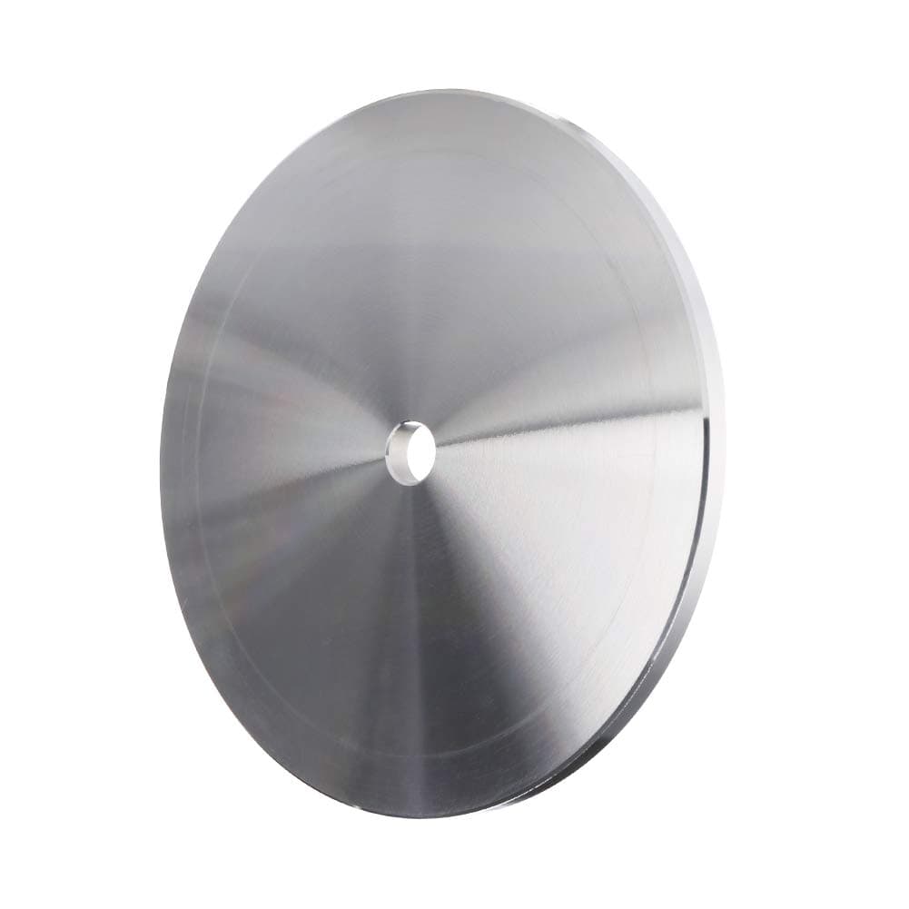 EMILYPRO Aluminum Disc Master Base Lap Dia x Thickness: 8" x 9/32". Arbor Hole: 1/2". Plate Grinding Pads for Flat Abrasive Wheels/Backer-Disc/Slant Cabber Polishing Machine - 1 Pack