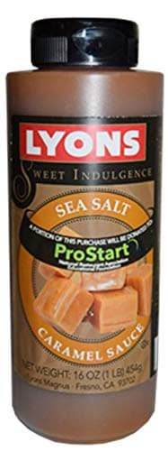 Lyons Sea Salt Caramel Sweet Indulgence Sauce, 16 oz.